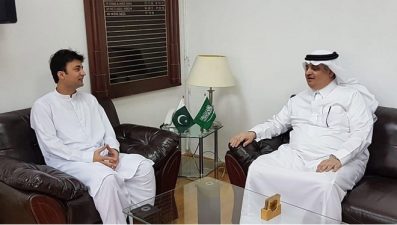 وزیر مواصلات سے سعودی سفیر کی ملاقات،اہم امور پر تبادلہ خیال