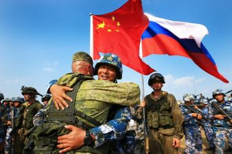 چین اورروس کی مشترکہ فوجی مشقیں شروع ہوگئیں