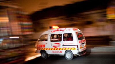 کراچی میں گاڑی اور موٹرسائیکل میں تصادم ، 3 افراد جاں بحق