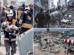 ترکیہ اور شام میں تباہ کن زلزلہ، اموات 7 ہزار 200 سے تجاوز کرگئیں