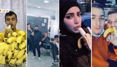 ترکی میں کیلے کھانے پر 8 شامی مہاجرین جلاوطن