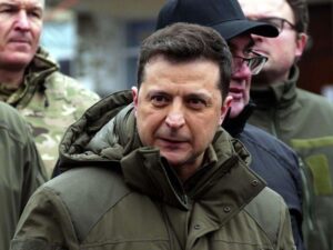 ہمیں اسلحہ چاہئیے،کیف سے انخلا کے لئے سواری نہیں،یوکرینی صدر
