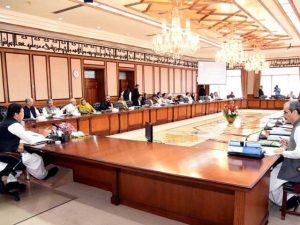 کابینہ کا پارلیمنٹ کے ان کیمرہ سیشن میں لیٹر گیٹ پر بحث کرانے کا فیصلہ