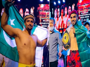 پاکستانی کھلاڑیوں نے بھارتی باکسروں کو شکست دے کر ٹائٹل جیت لیے